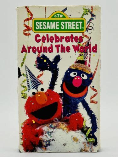 Sesame Street - Celebrates Around the World (VHS, 1997) 74645131733 | eBay