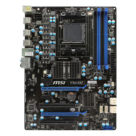 For MSI 970A-G43 Socket AM3/AM3+ DDR3 PCI-E 2.0 USB 3.0 6×SATA3 ...