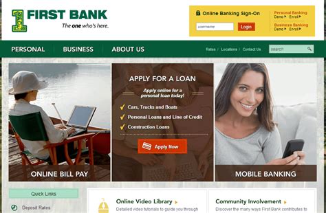 First Bank Online Banking Login - CC Bank