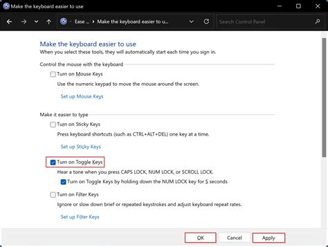 How to Mute the Toggle Keys Sound in Windows 11? | Gear Up Windows