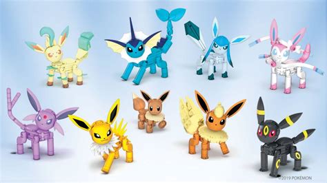 Pokémon - Every Eevee Evolution | Mega Construx