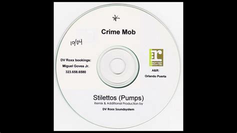 Crime Mob - Stilettos (Pumps) (Acapella) - YouTube