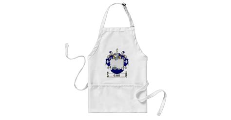 CAHILL FAMILY CREST - CAHILL COAT OF ARMS ADULT APRON | Zazzle