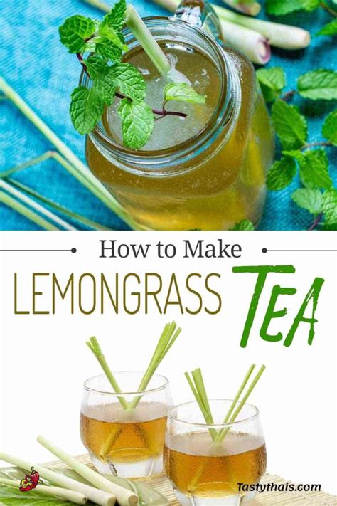 How To Make Lemongrass Tea With Ginger Like In Thailand