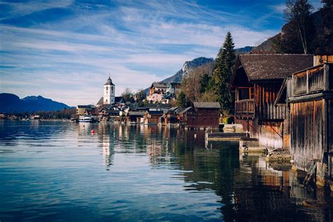 Wolfgangsee - Lake Wolfgangsee Salzkammergut Austria By John Harper | qqk-aary8