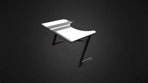 Gaming Desk - Download Free 3D model by artofaria [ad667e5] - Sketchfab