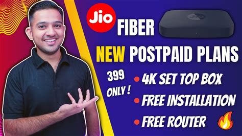 Jio Fiber New Postpaid Plans | Jio Fiber Installation - 4k Set Top Box | Jio Fiber Plans ! 🔥🔥 ...