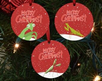 Praying Mantis Christmas Ornaments - Etsy