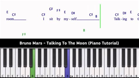 Bruno Mars - Talking To The Moon Chords - Chordify