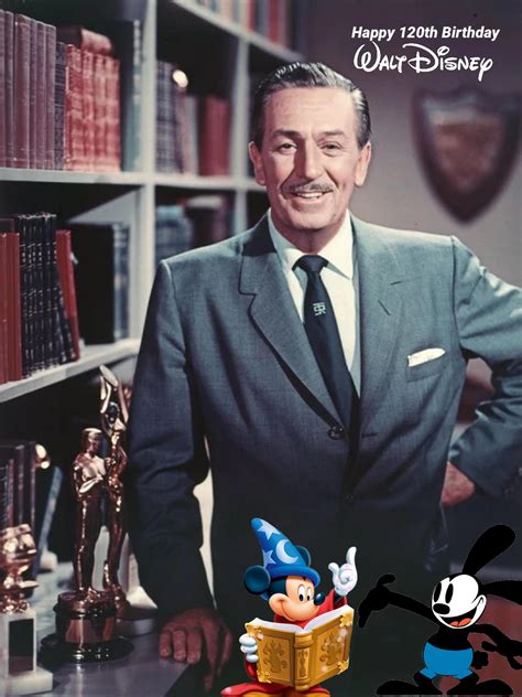 Happy 120th Birthday Walt Disney by DropBox5555 on DeviantArt