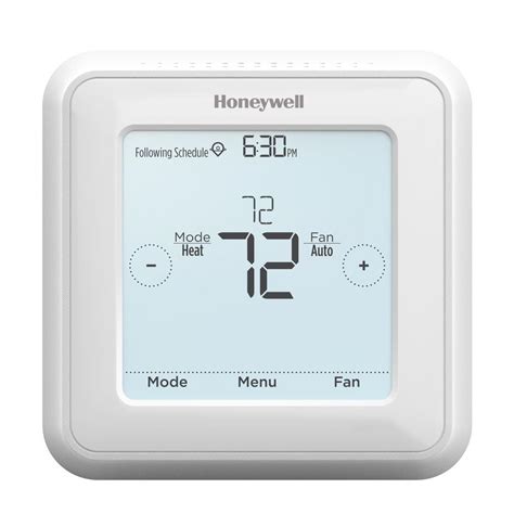 HONEYWELL 7-Day Programmable Touch Screen Thermostat Battery/HardWire ...