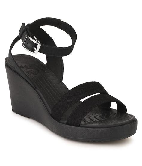 Crocs Black Heels Price in India- Buy Crocs Black Heels Online at Snapdeal