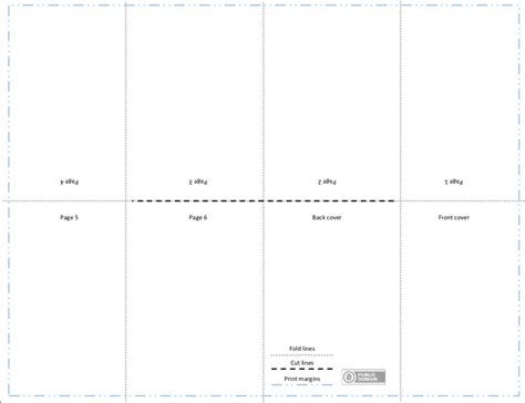 Printable Zine Template