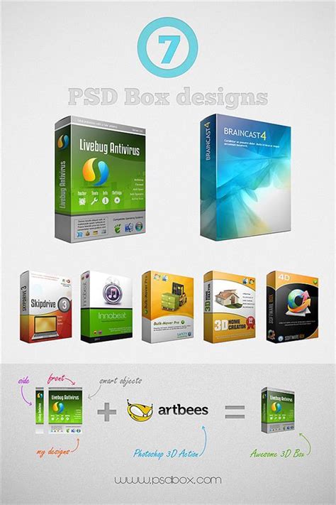 Product Packaging PSD Mockup and Template | PSDDude