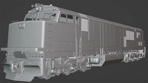 ArtStation - Diesel Train Locomotive GE P30CH | Resources