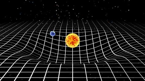 Animated Visualization of the Effect of Gravity on Space Time Version 2 Motion Background ...