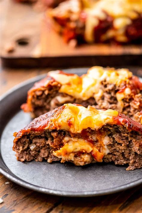 Italian Meatloaf {Cheese Stuffed} - Julie's Eats & Treats