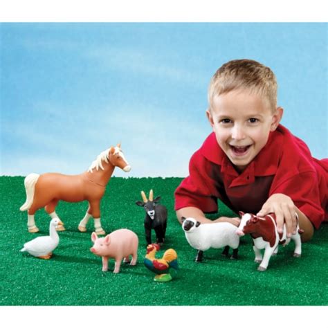 Learning Resources Jumbo Farm Animals, Set of 7, 7 Count - Kroger