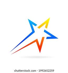 Shooting Star Logo Design Symbol Stock Vector (Royalty Free) 1992652259 | Shutterstock