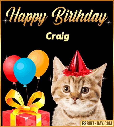 Happy Birthday Craig GIF 🎂 Images Animated Wishes【28 GiFs】