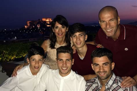 Les vacances de la famille Zidane