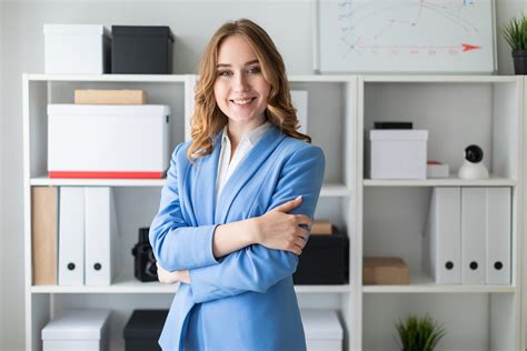 Free Images : girl, young, business, businesswoman, office, stands, rack, smiling, portrait ...