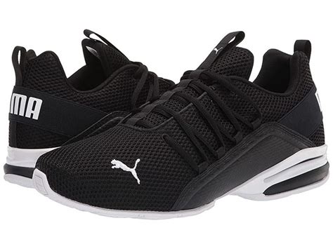 PUMA Axelion Men's Running Shoes Black/White | Running shoes for men ...