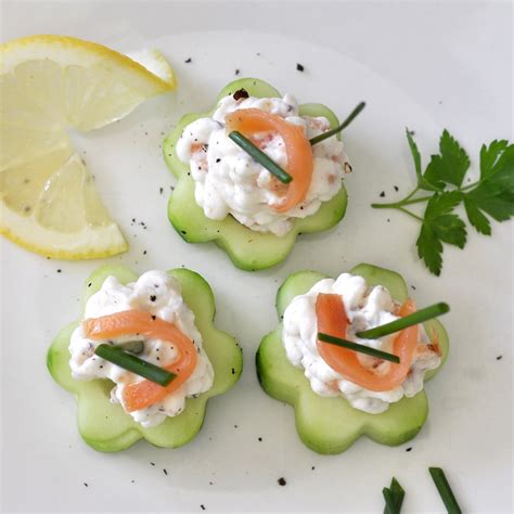 Cooking with Manuela: Smoked Salmon Mousse Cucumber Bites