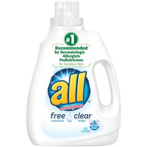 All Free Clear Liquid Laundry Detergent, 88 fl oz - Foods Co.