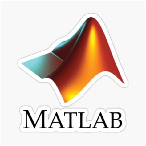 "Matlab Logo" Sticker by ZeroPancakes | Redbubble