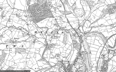 Old Maps of Malpas, Gwent - Francis Frith