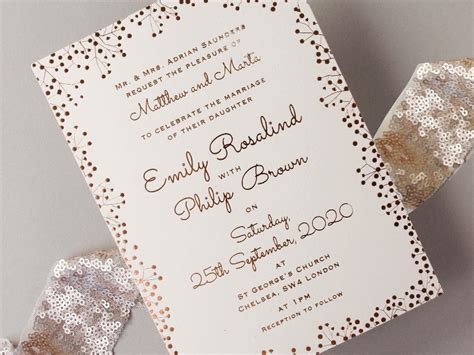 10 Elegant Wedding Invitation Card with Simple and Beautiful Designs | roowedding