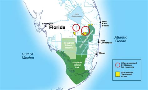 Florida Algae Bloom Map - Vector U S Map