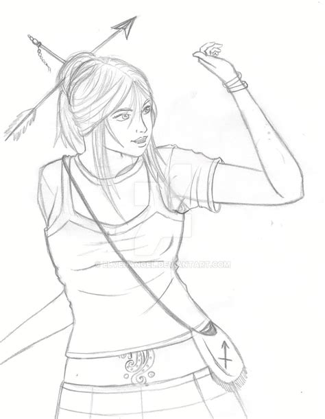 Sagittarius Sketch by ElvenAngel on DeviantArt