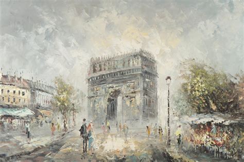 Arc de Triomphe Oil Painting | EBTH