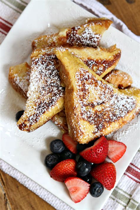 Ice Cream Soaked French Toast - Recipe Boy