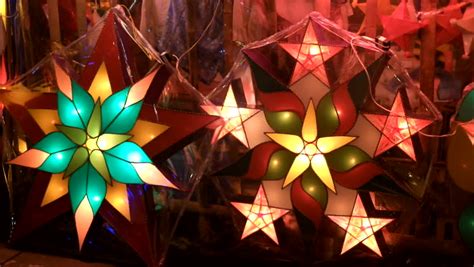 filipino parol christmas star lanterns sale Stock Footage Video (100% Royalty-free) 7421029 ...