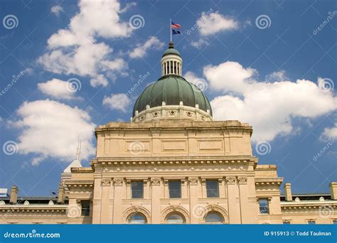 Indiana Capital Building stock image. Image of indiana - 915913