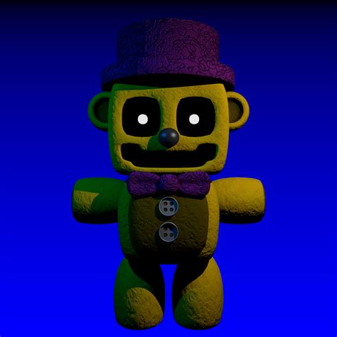 Psychic Friend Fredbear model : fivenightsatfreddys