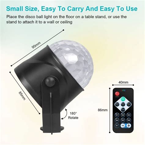 Activated Laser Projector Disco Ball for Christmas Festive Party