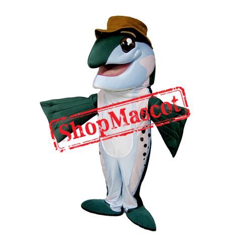 Trout Fish Mascot Costume