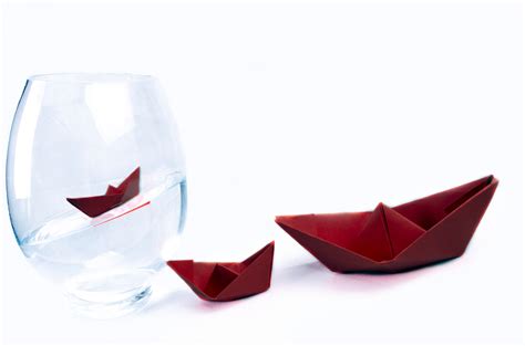 Paper Boats And Vase Free Stock Photo - Public Domain Pictures