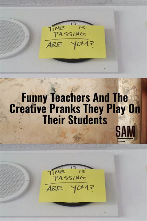 Funny teachers and the creative pranks they play on their students – Artofit