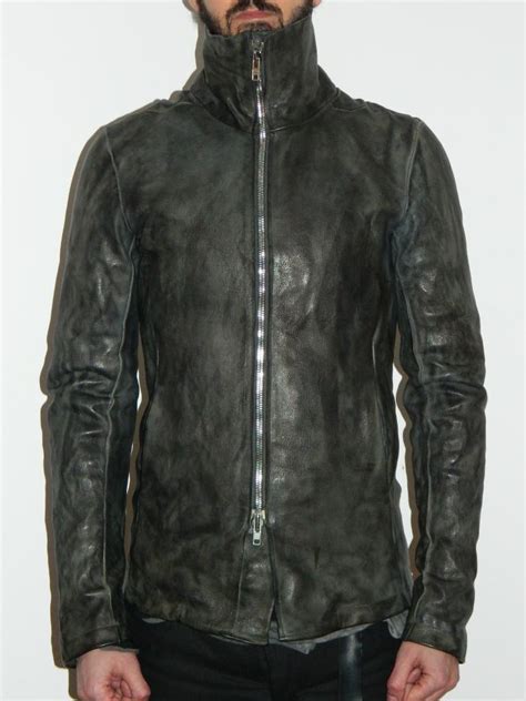 A1923 - Grey horse leather jacket