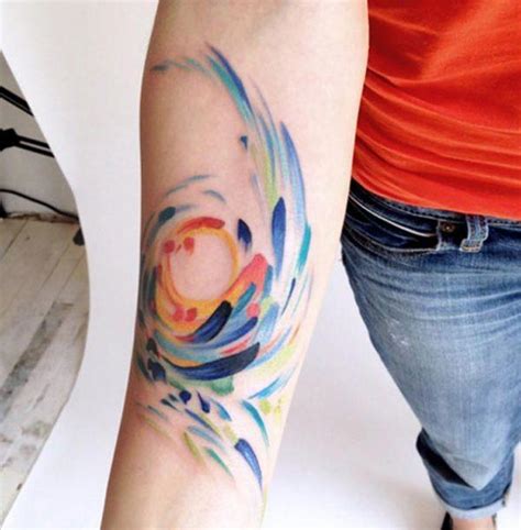 Arm tattoos - Get ideas and inspiration Watercolor arm tattoos for men