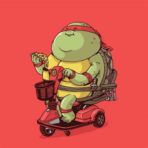 Raphael (Click to enlarge.) Fat Cartoon Characters, Iconic Characters ...