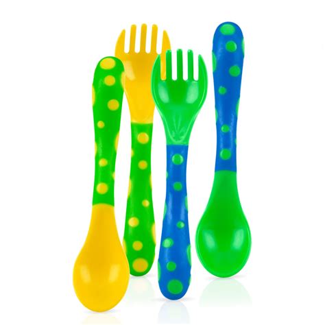 Nuby Baby Toddler Fork & Spoon Set 5251 – Good's Store Online