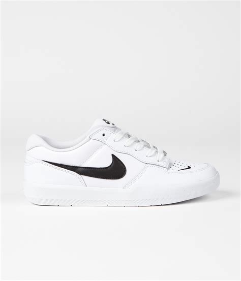 Nike SB Force 58 Premium Shoes - White / Black - White - White | Flatspot