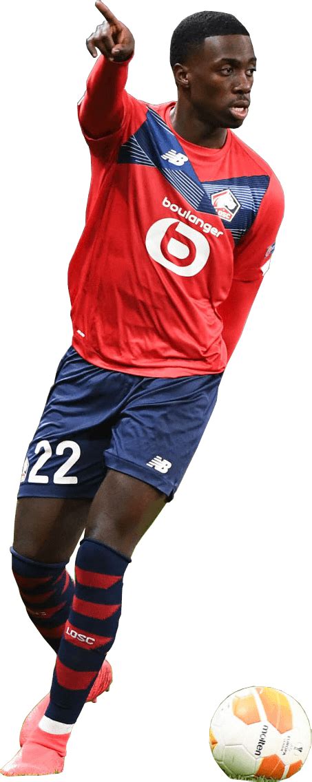 Timothy Weah LOSC Lille football render - FootyRenders