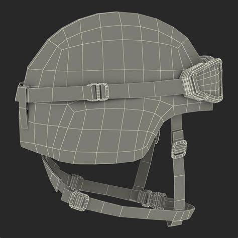 Combat Helmet 2 3d Model